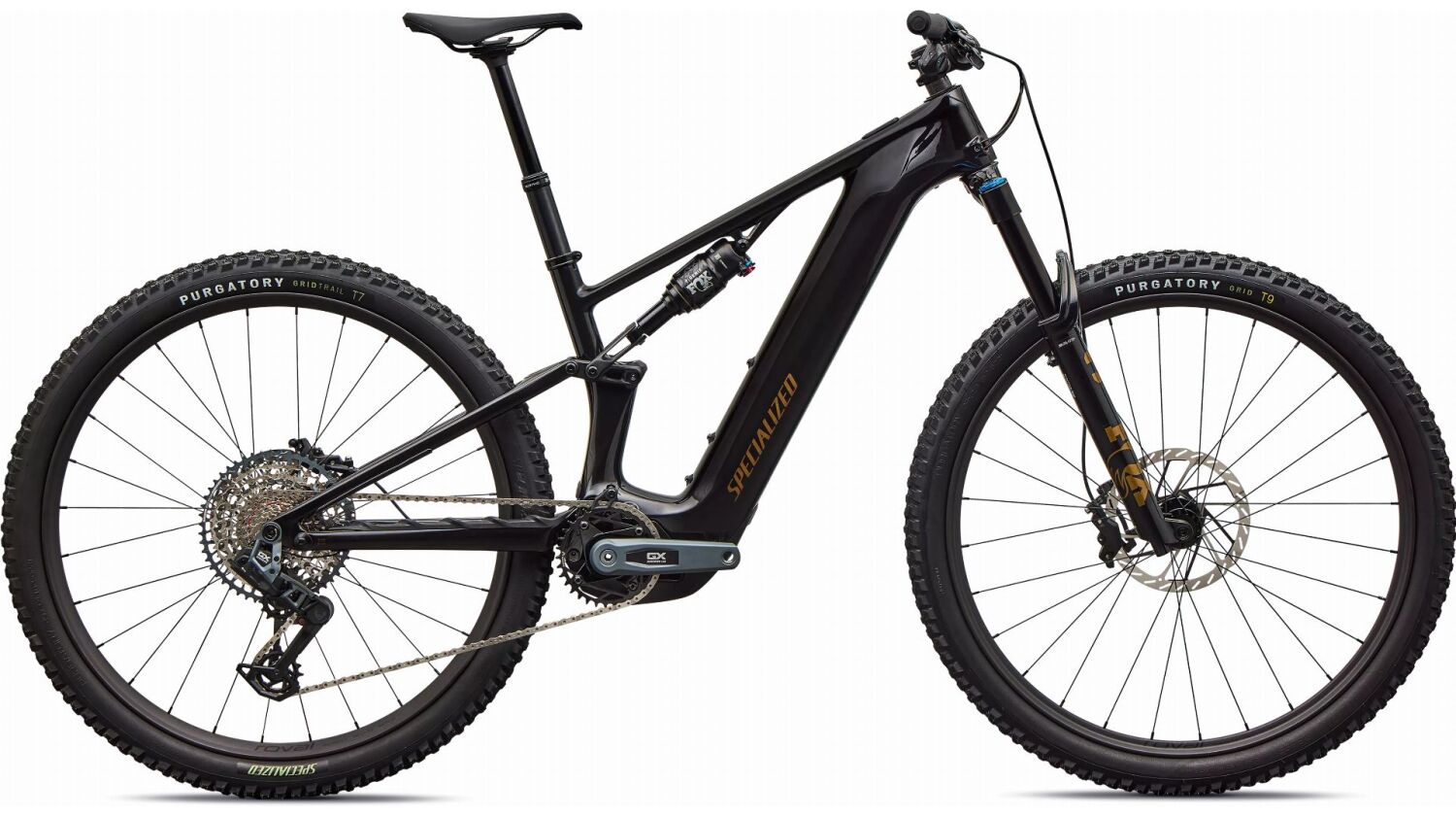 Specialized Turbo Levo R Expert NB 840 Wh E-Bike Fully 29" Gloss Carbon/Burnt Gold Metallic