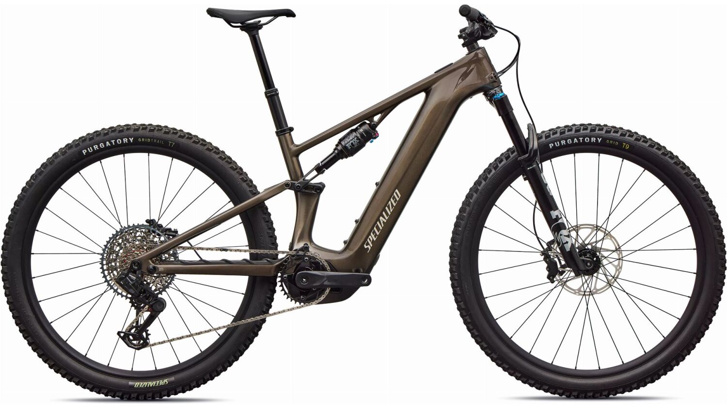 Specialized Turbo Levo R Comp NB 840 Wh E-Bike Fully 29" Satin Burnt Gold Metallic/Sandstone Metallic