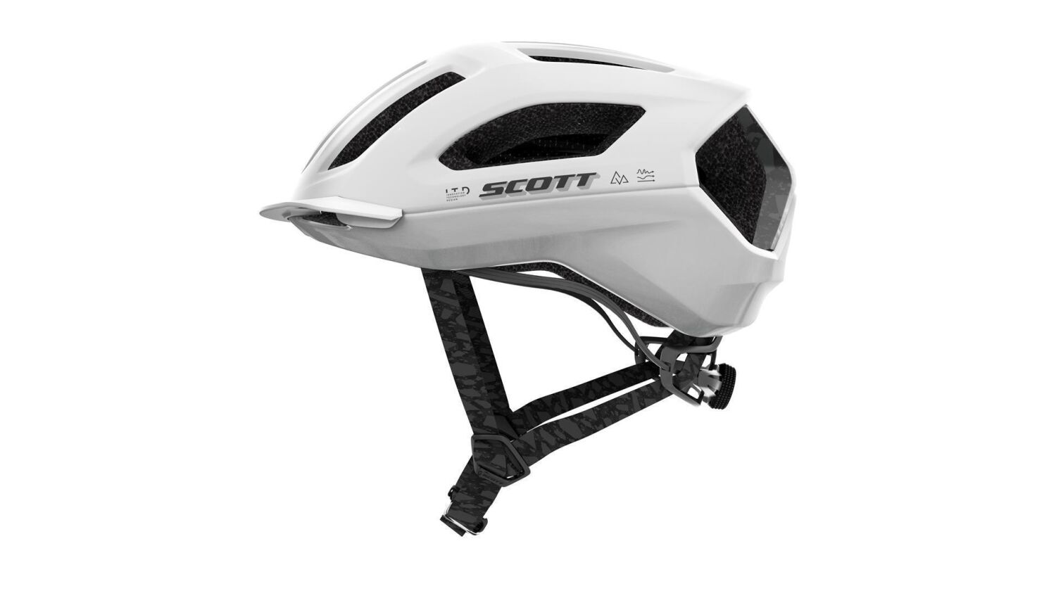 Scott Sierra Mips Rennrad-Helm mineral white