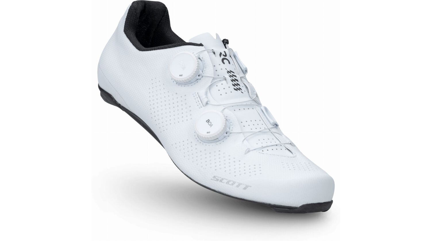 Scott Road RC Rennradschuhe white/black
