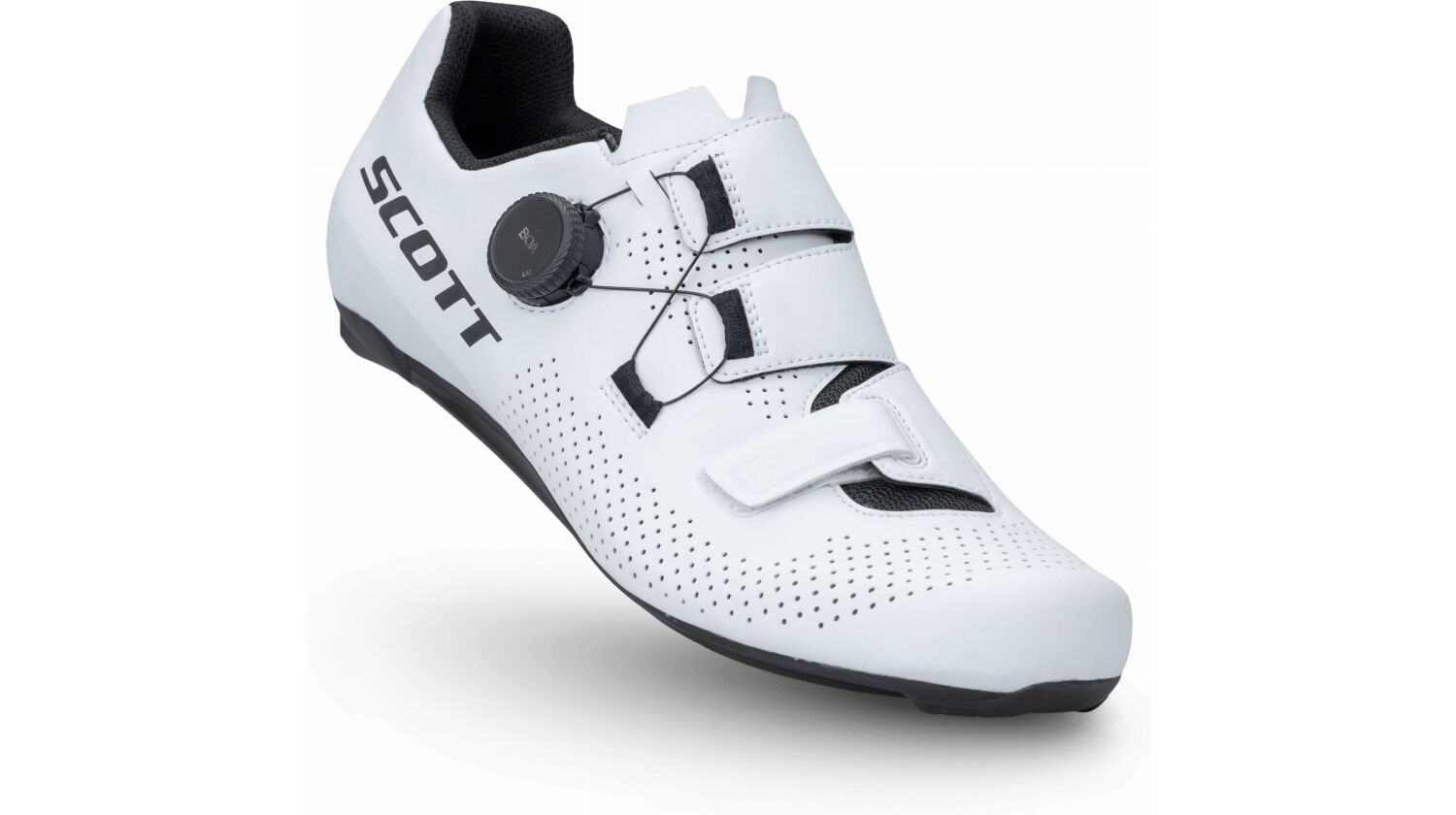 Scott Road Team Boa Rennradschuhe white/black