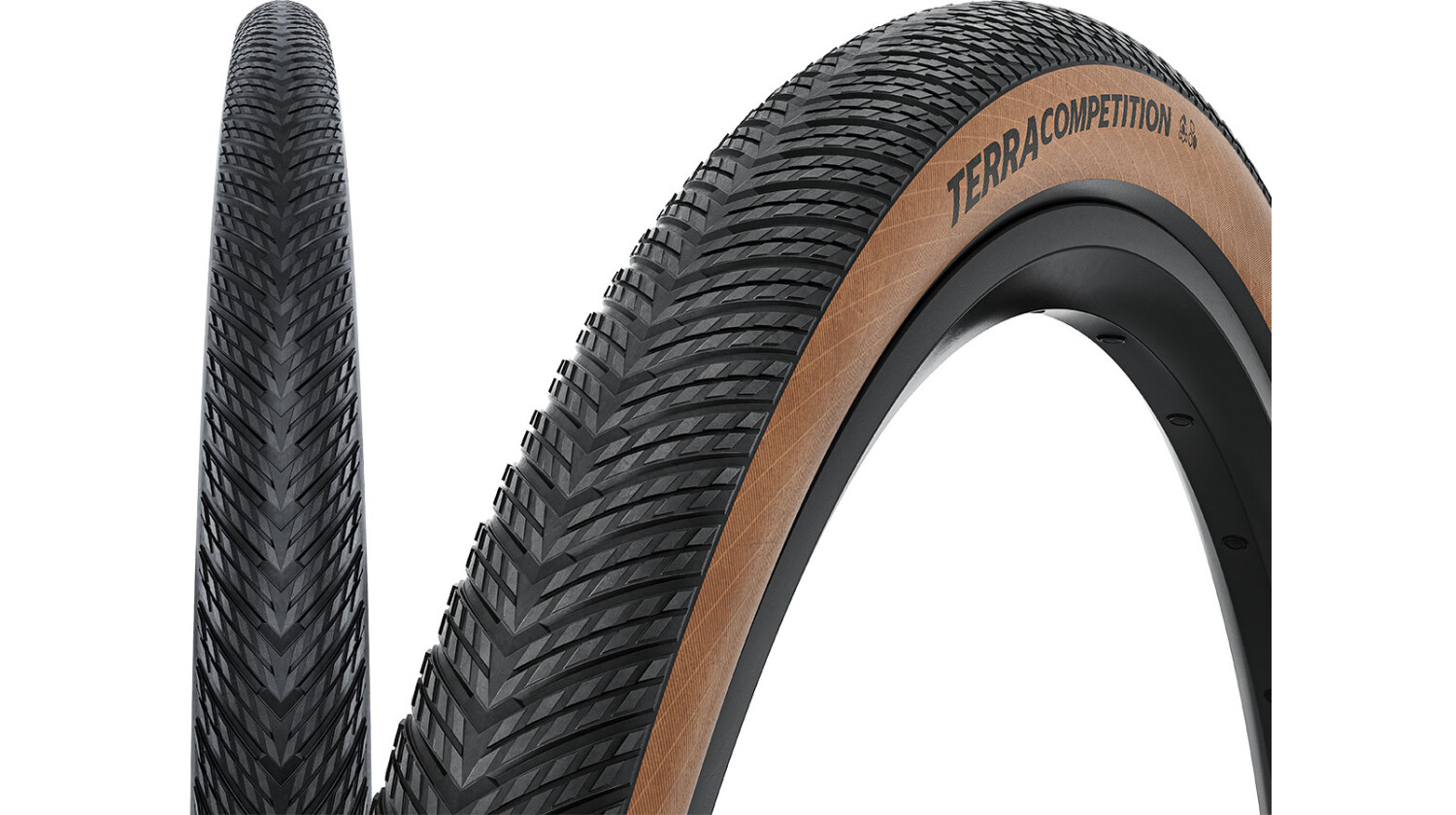 Continental Terra Competition, Trail Grip, TL-Ready, schwarz-transparent