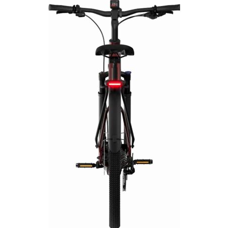 Tenways AGO AIR 560 Wh E-Bike Wave 28" velvet red 43 cm