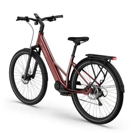 Tenways AGO AIR 560 Wh E-Bike Wave 28" velvet red 43 cm
