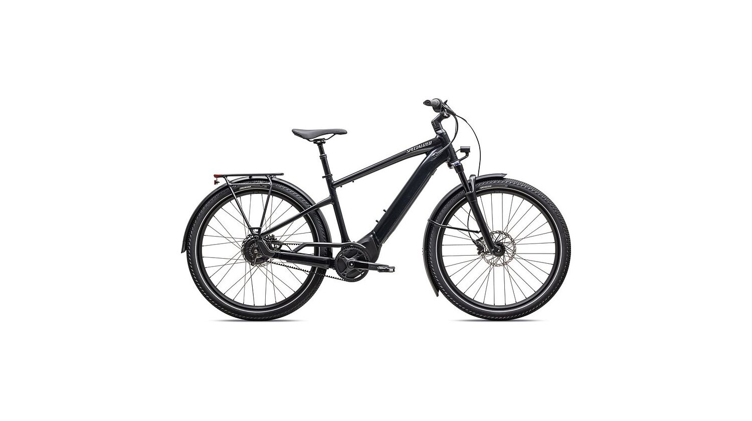 Specialized Turbo Vado 4.0 IGH NB 710 Wh E-Bike Diamant 27,5" cast black/silver reflective L