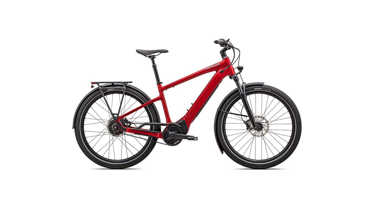 Specialized Turbo Vado 4.0 IGH NB 710 Wh E-Bike Diamant 27,5" redtnt/silrefl L