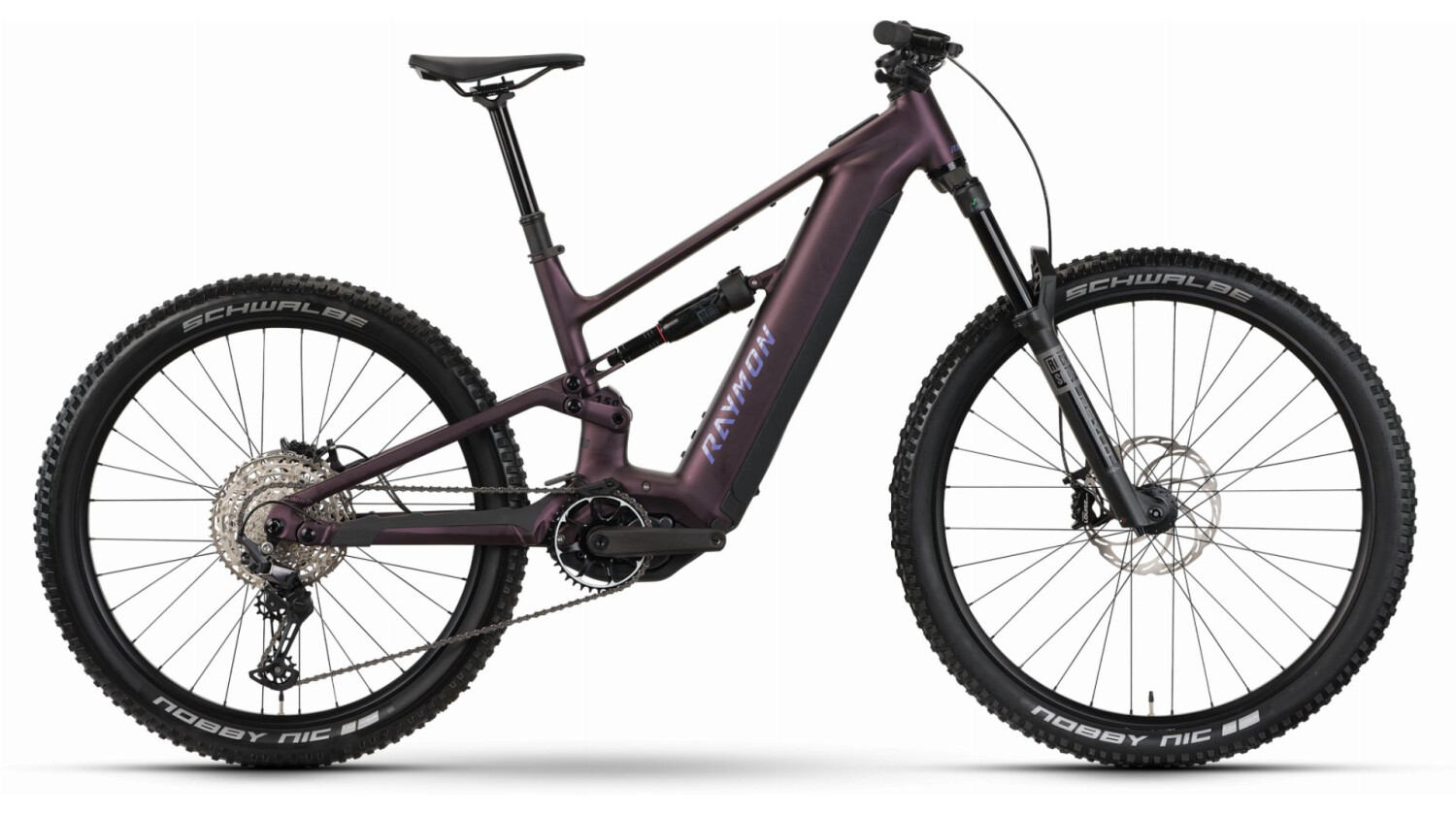 Raymon Ravor Comp 840 Wh E-Bike Fully 29"/27,5" floridplum