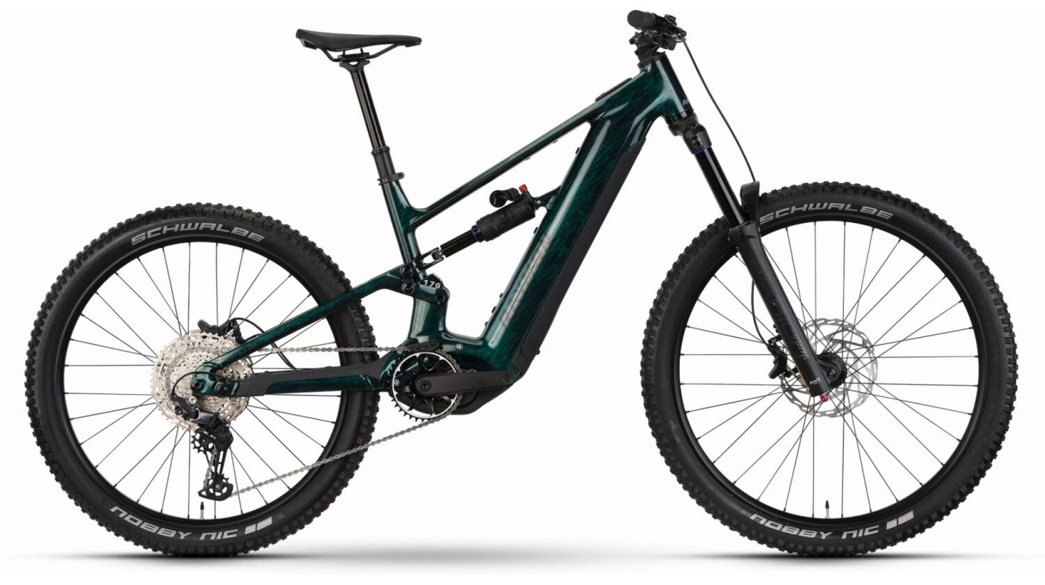 Raymon Ravor LT Comp 840 Wh E-Bike Fully 29"/27,5" jadegreen