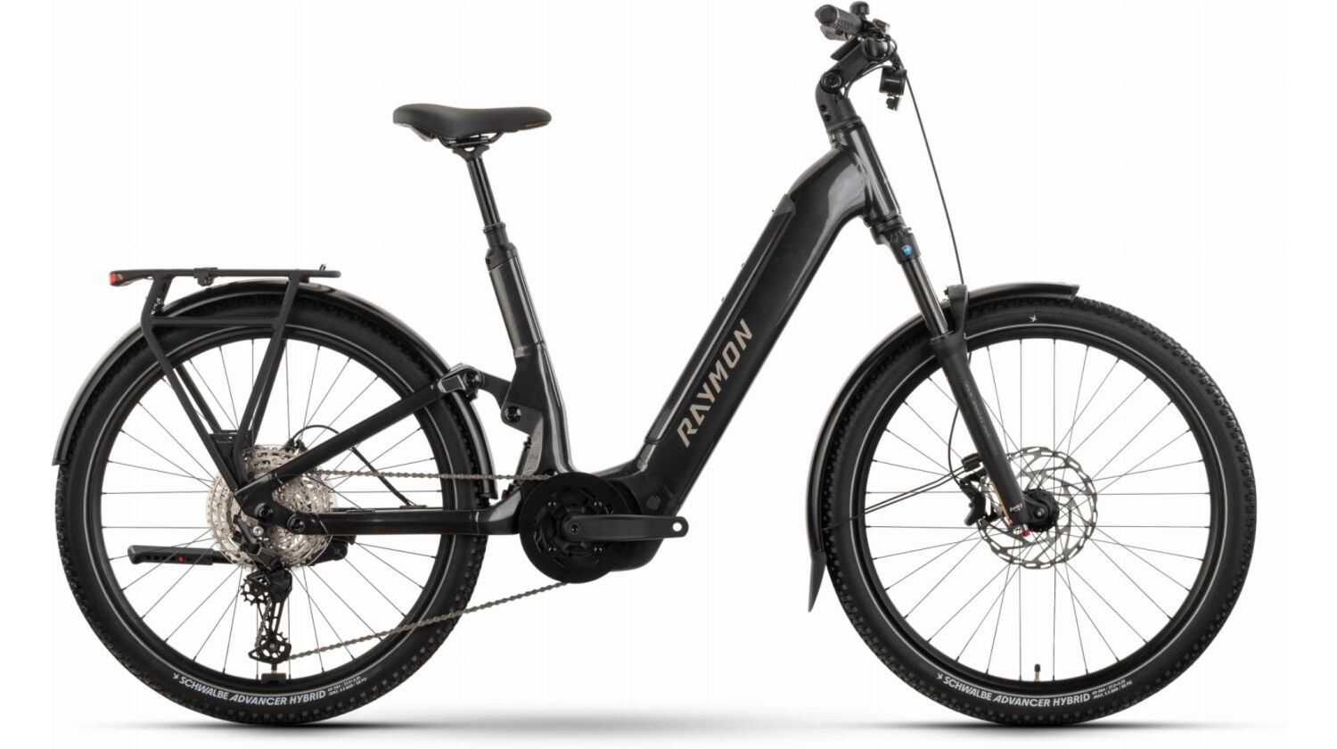 Raymon Tavano Pro 800 Wh E-Bike Wave 27,5" metalgrey