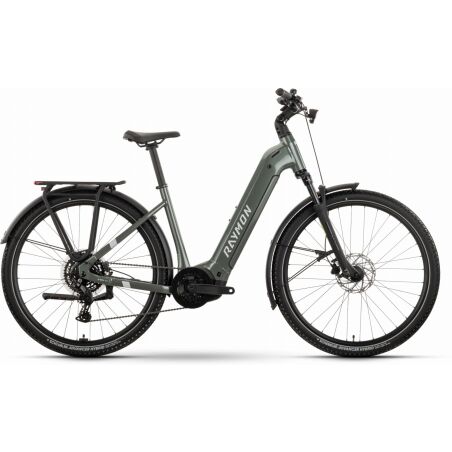 Raymon Tahona Comp 800 Wh E-Bike Wave 29" highlandgreen