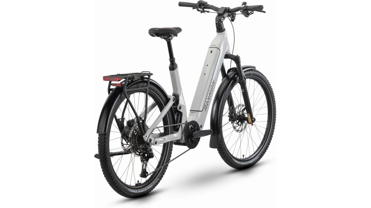 Raymon Tavano Comp 800 Wh E-Bike Wave 27,5" stormwhite