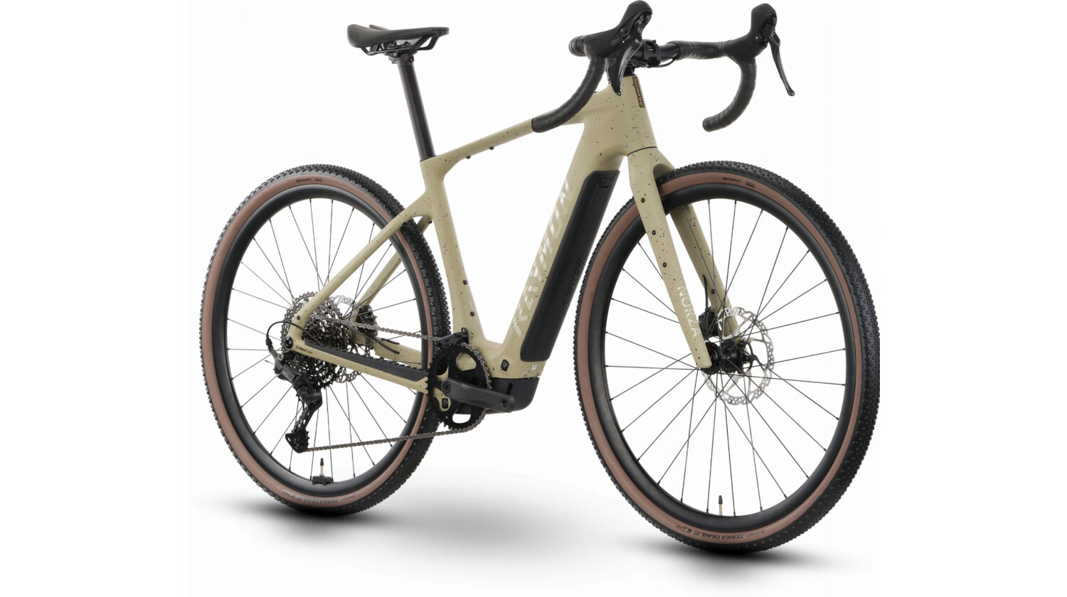 Raymon Norza Comp 400 Wh E-Gravel Rad Diamant 28" greige freckels