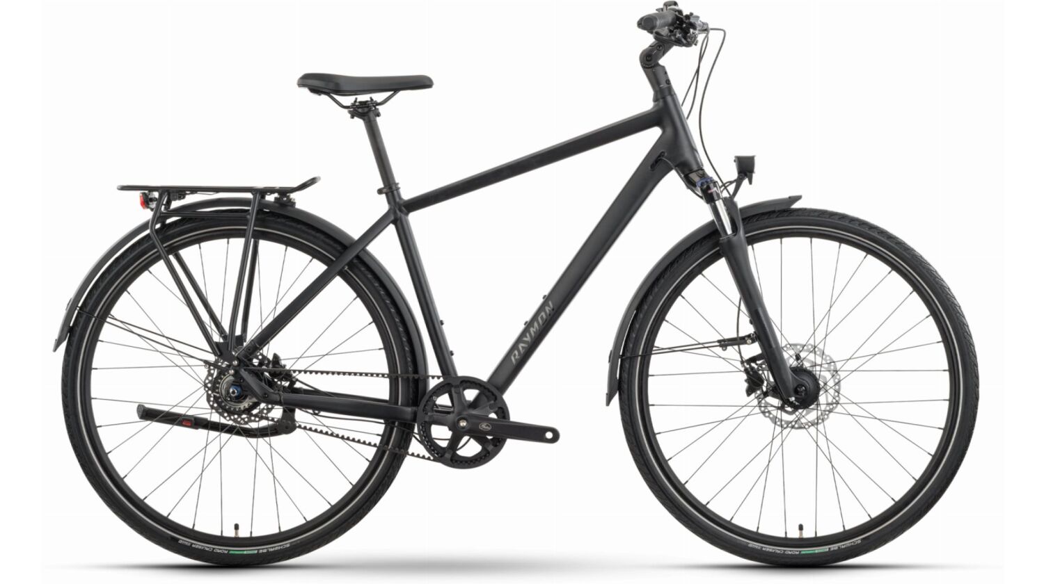 Raymon Zayn Ultra Trekkingrad Diamant 28" black stealth
