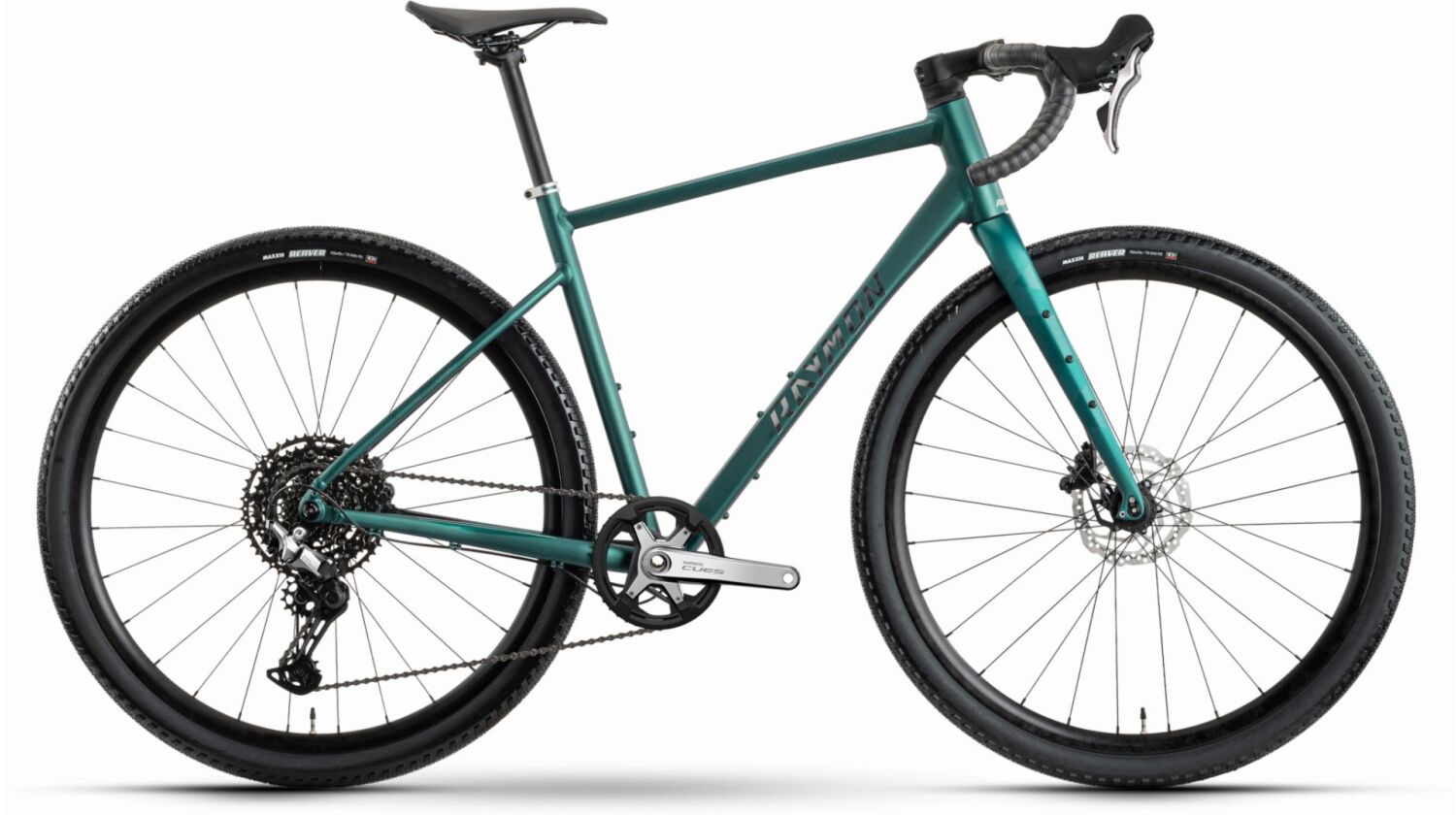 Raymon Territ Comp Gravelbike Diamant 28" agave green/chrome