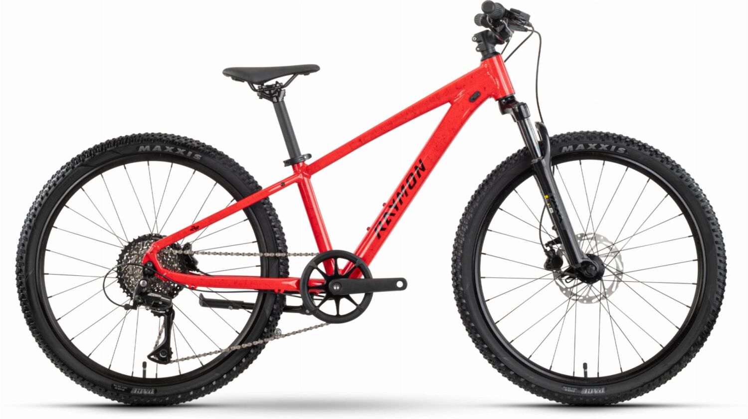 Raymon Nayta Pro Kinderrad Diamant 24" red marble one size