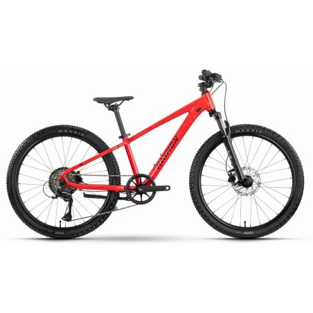 Raymon Nayta Pro Kinderrad Diamant 24" red marble...