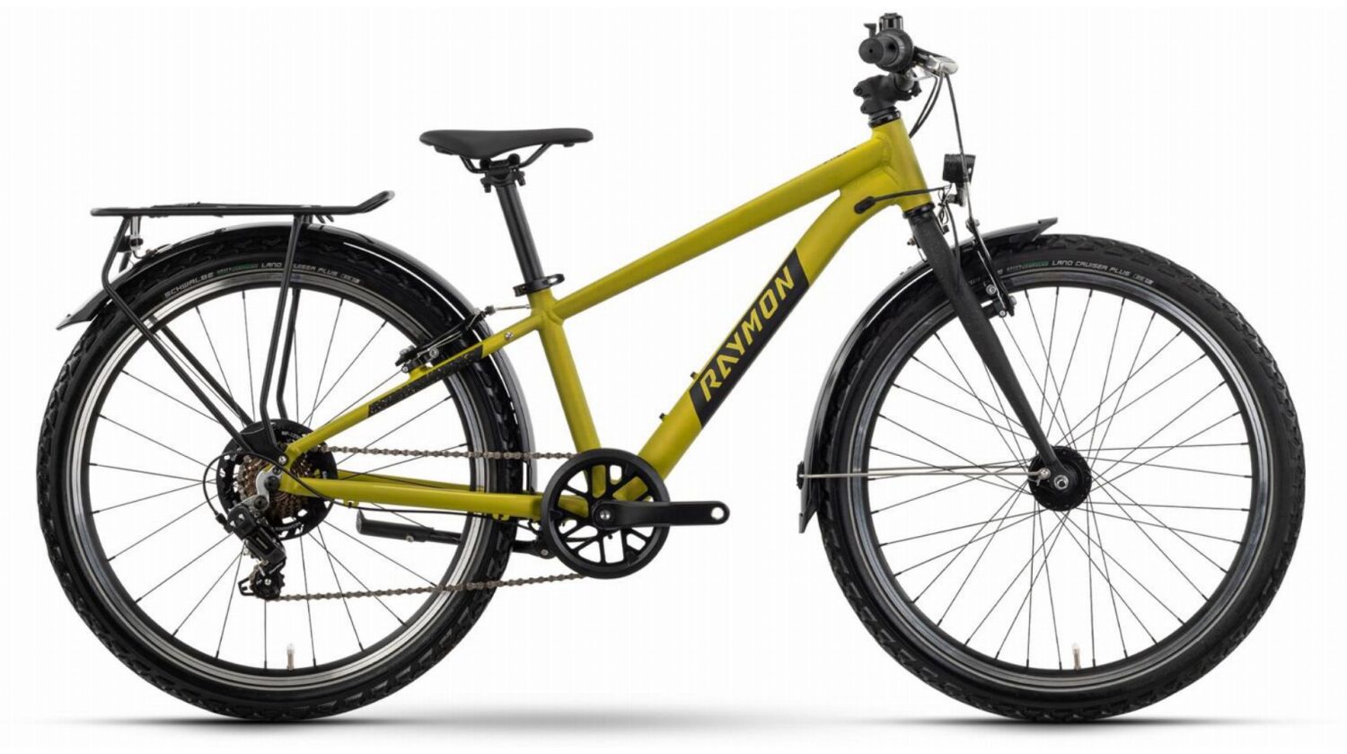 Raymon Yanga Pro Street Kinderrad Diamant 24" mustard/black one size