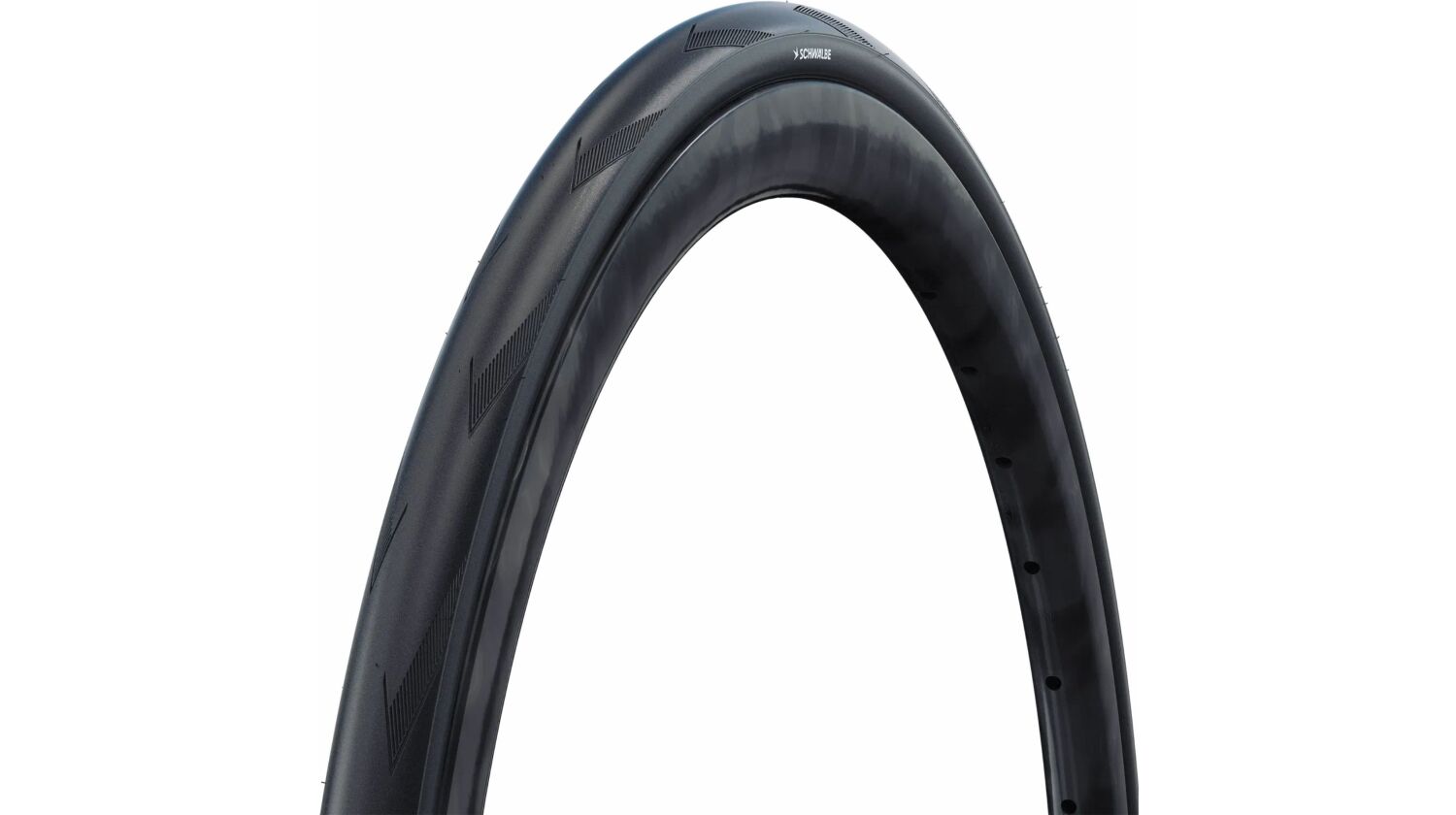 Schwalbe Pro One Aero Front RaceGuard, Evolution Line, Super Race, TLR Faltreifen 28", Addix Race, FairRubber black 28-622