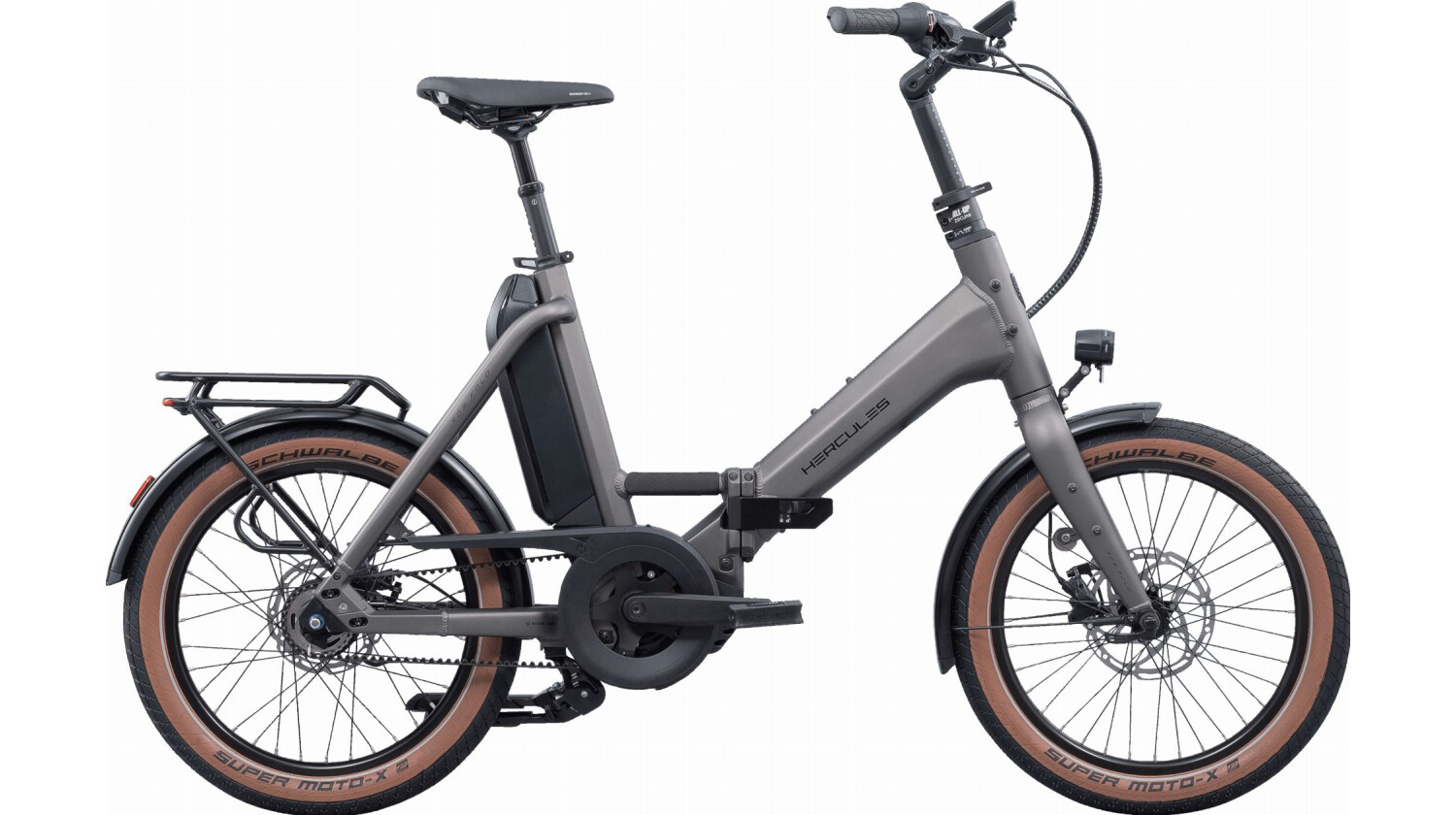 Hercules Rob Fold F5 545 Wh E-Faltrad 20" titan-matt 48 cm