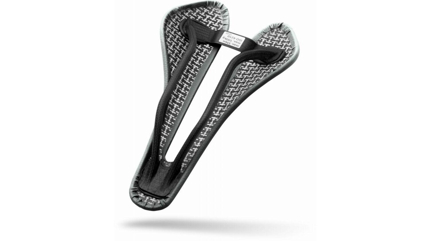 Berk Composites Lupina Short Carbon-Sattel silver 132 mm