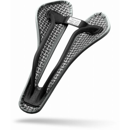 Berk Composites Lupina Short Carbon-Sattel silver 132 mm