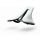 Berk Composites Lupina Short Carbon-Sattel silver 132 mm