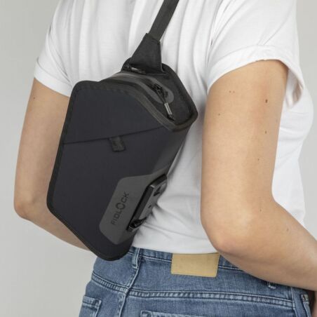 Fidlock Twist Essential Rahmentasche inkl. magnet-mechanischem Flaschenhaltersystem f&uuml;r Fahrradrahmen schwarz