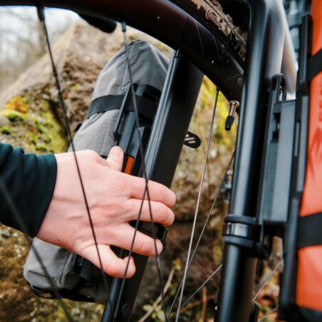 Fidlock Twist Uni Connector Universelle Gep&auml;ckhalterung f&uuml;r magnetmechanisches Haltersystem XL schwarz