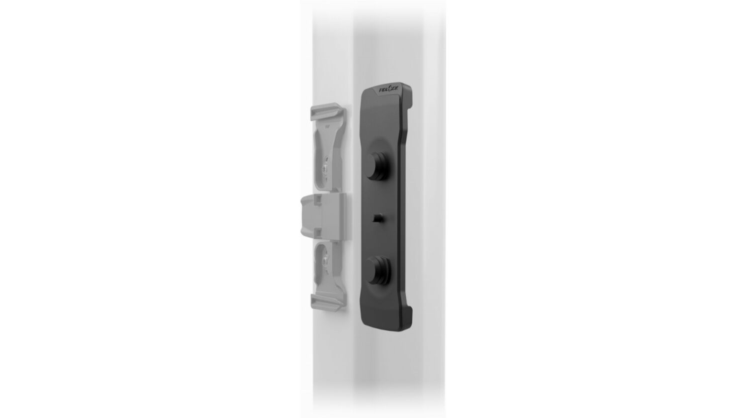 Fidlock Twist Magnet-mechanischer Flaschenhalter für Bosch Batteriehalter an Fahrradrahmen schwarz