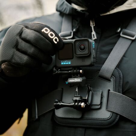 Fidlock Pinclip Magnetmechanischer Schnellwechsel-Adapter f&uuml;r Action-Cams schwarz