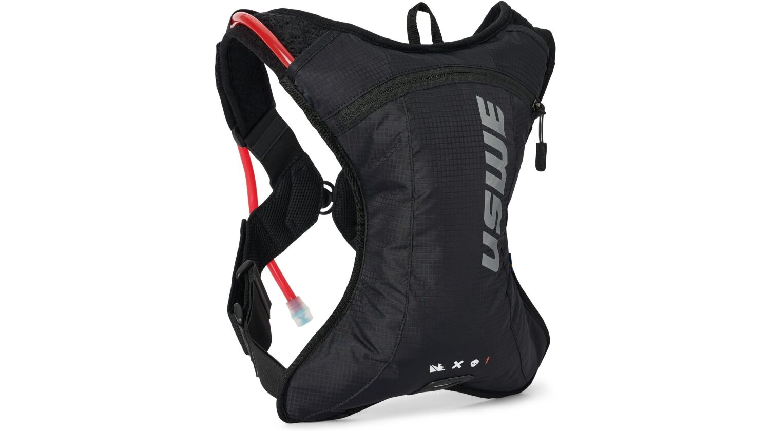 Uswe Outlander Rennrucksack/Trinkrucksack schwarz 2 L