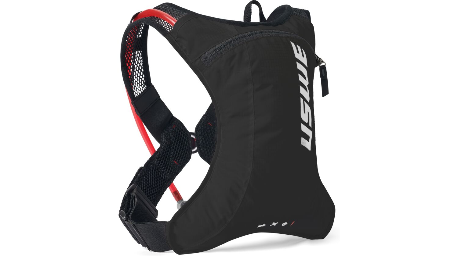 Uswe Race 2.0 Rucksack inkl. Trinksystem schwarz