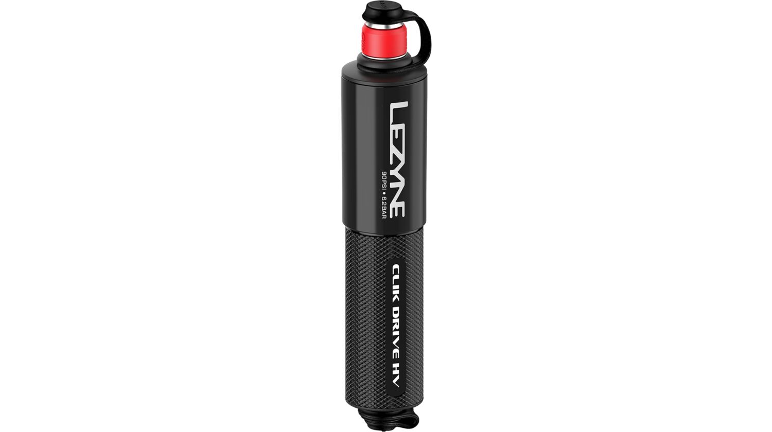 Lezyne Minipumpe HV Clik™ Drive schwarz