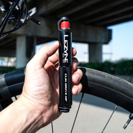Lezyne Minipumpe HP Clik&trade; Drive schwarz