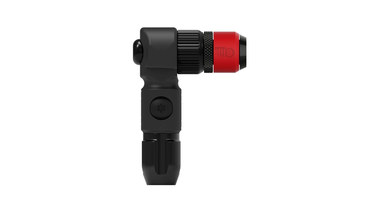 Lezyne ABS Pro Clik™ Pumpenkopf für Schwalbe Clik Valve schwarz