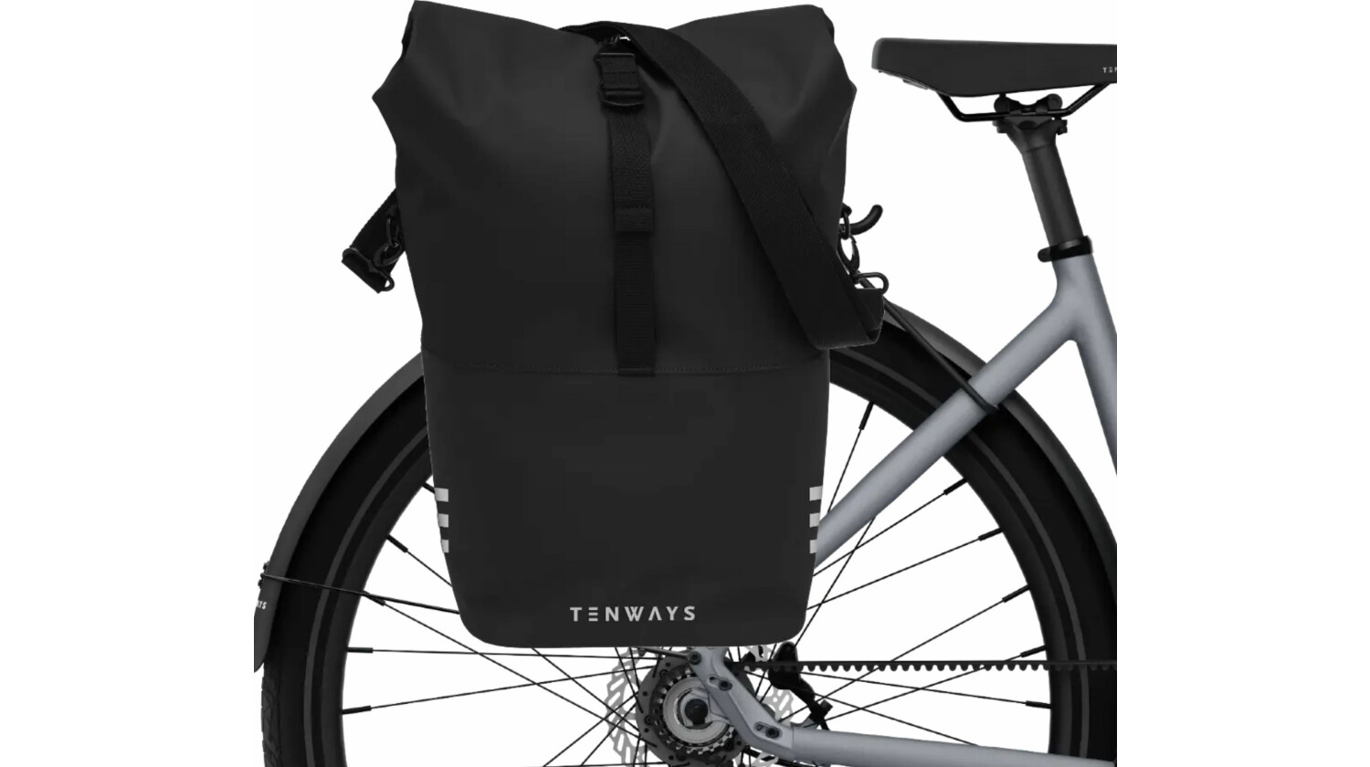 Tenways Premium-Packtasche schwarz 17 L