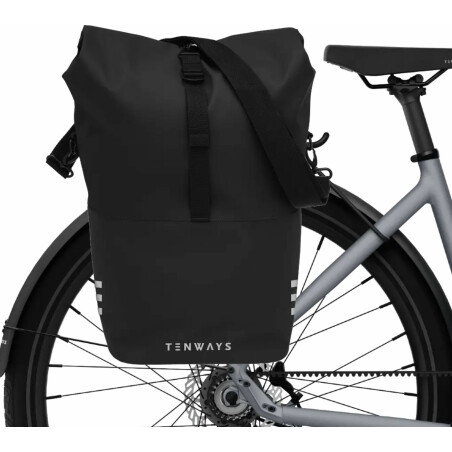 Tenways Premium-Packtasche schwarz 17 L