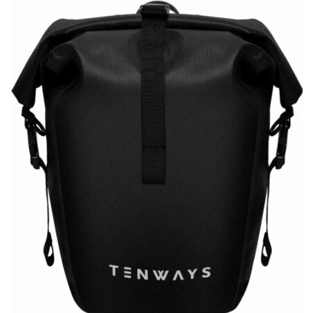 Tenways Gepäckträgertasche schwarz 25 L