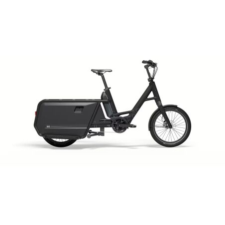QiO Long P9 545 Wh E-Lastenrad 20" night black matt...