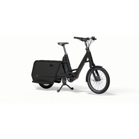 QiO Long P9 545 Wh E-Lastenrad 20" night black matt...