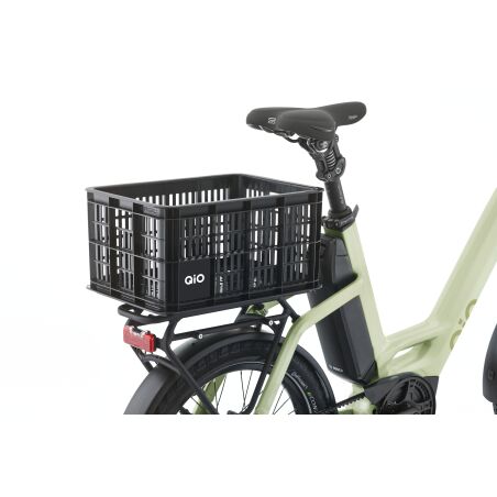 QiO Crate S MIK 2.0 Kunststoff-Fahrradkasten schwarz 17,5 L