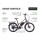 Hercules Urbanico Compact 8 360 Wh E-Kompaktrad 24" nutria-matt 46 cm