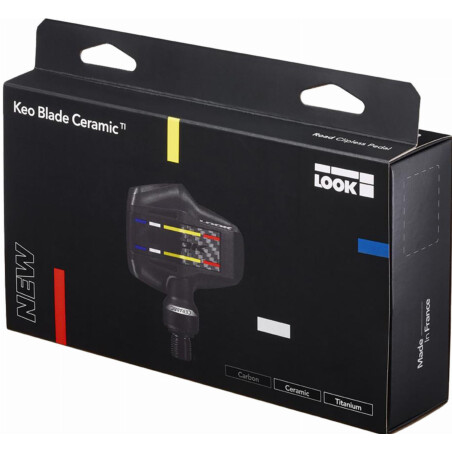 Look Keo Blade Ti Ceramic Rennrad Klick-Pedale 1 Paar black