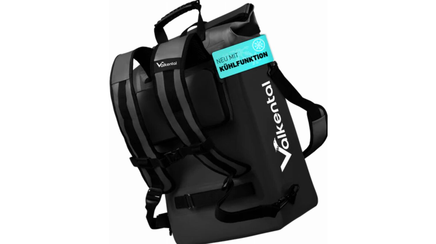 Valkental ValkOne 3in1 Fahrradtasche 23 L inkl. Umhängegurt