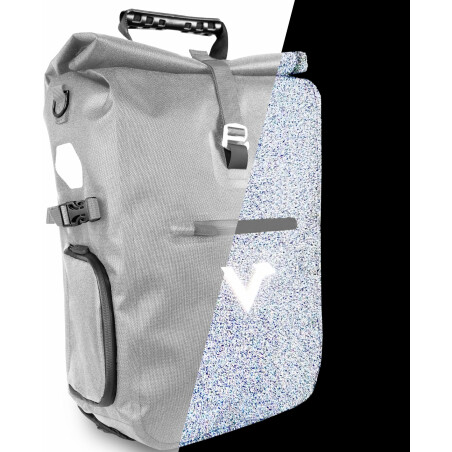 Valkental ValkPro 3in1 Fahrradtasche - hochfunktionales Multitalent 25 L inkl. Umh&auml;ngegurt