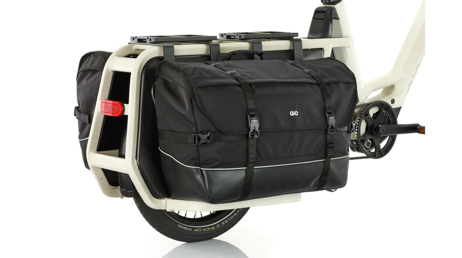 QiO Cargo Bag Levi Einzeltasche schwarz 41 L