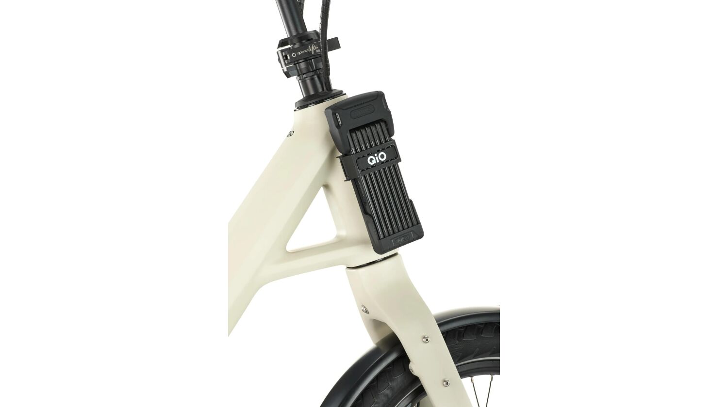 QiO Folding Lock Faltschloss schwarz 120 cm