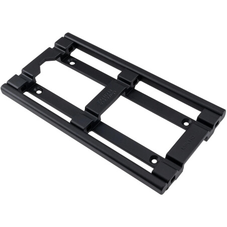 QiO Rack Plate MIK HD Gep&auml;cktr&auml;gerplatte schwarz