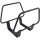QiO Bag Holder Taschenhalter schwarz