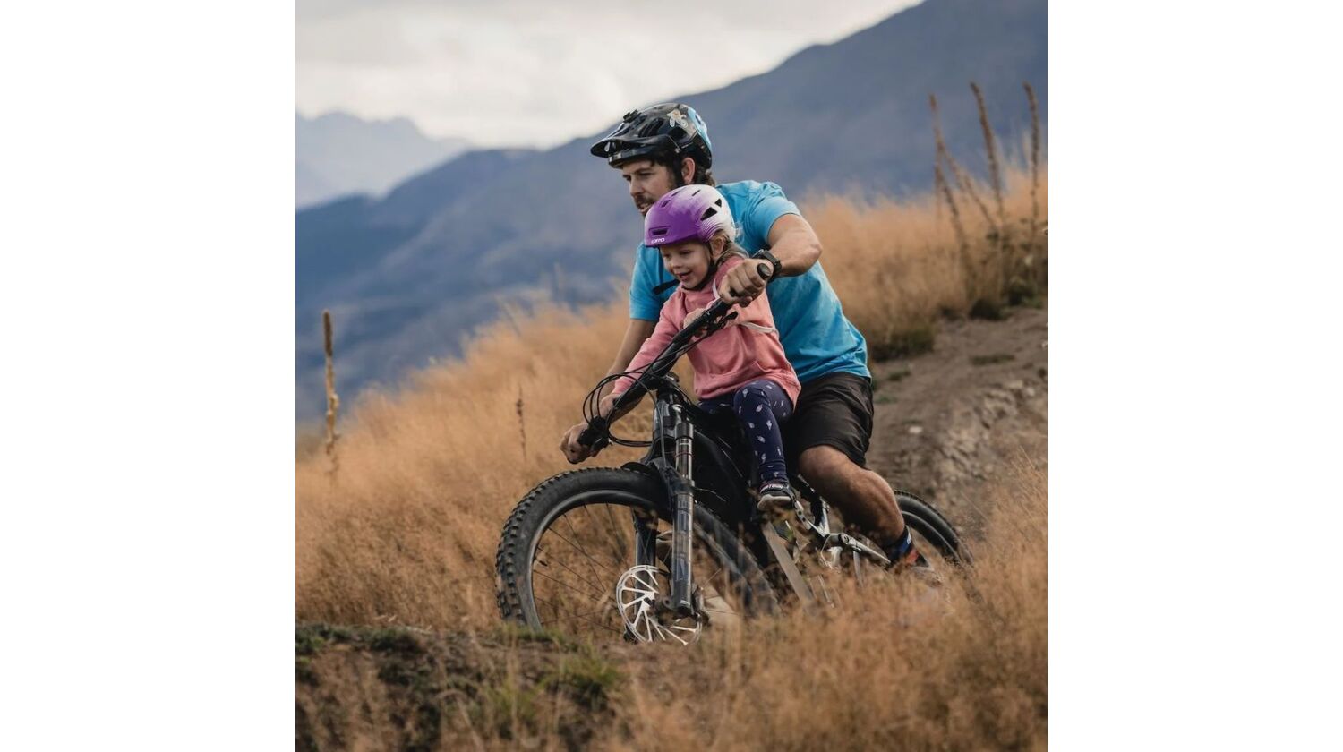 Kids Ride Shotgun MTB Front Pro 2.0 Mtb Kindersitz, Black